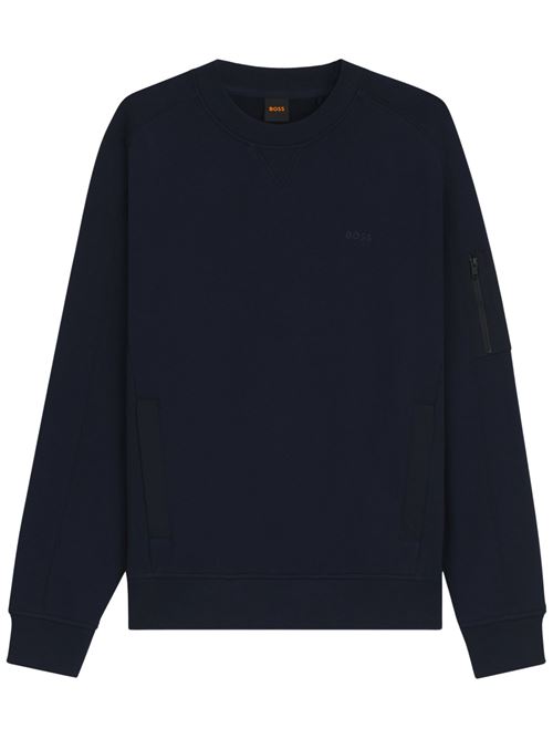 Felpa in cotone stretch Boss Orange | 50543458404